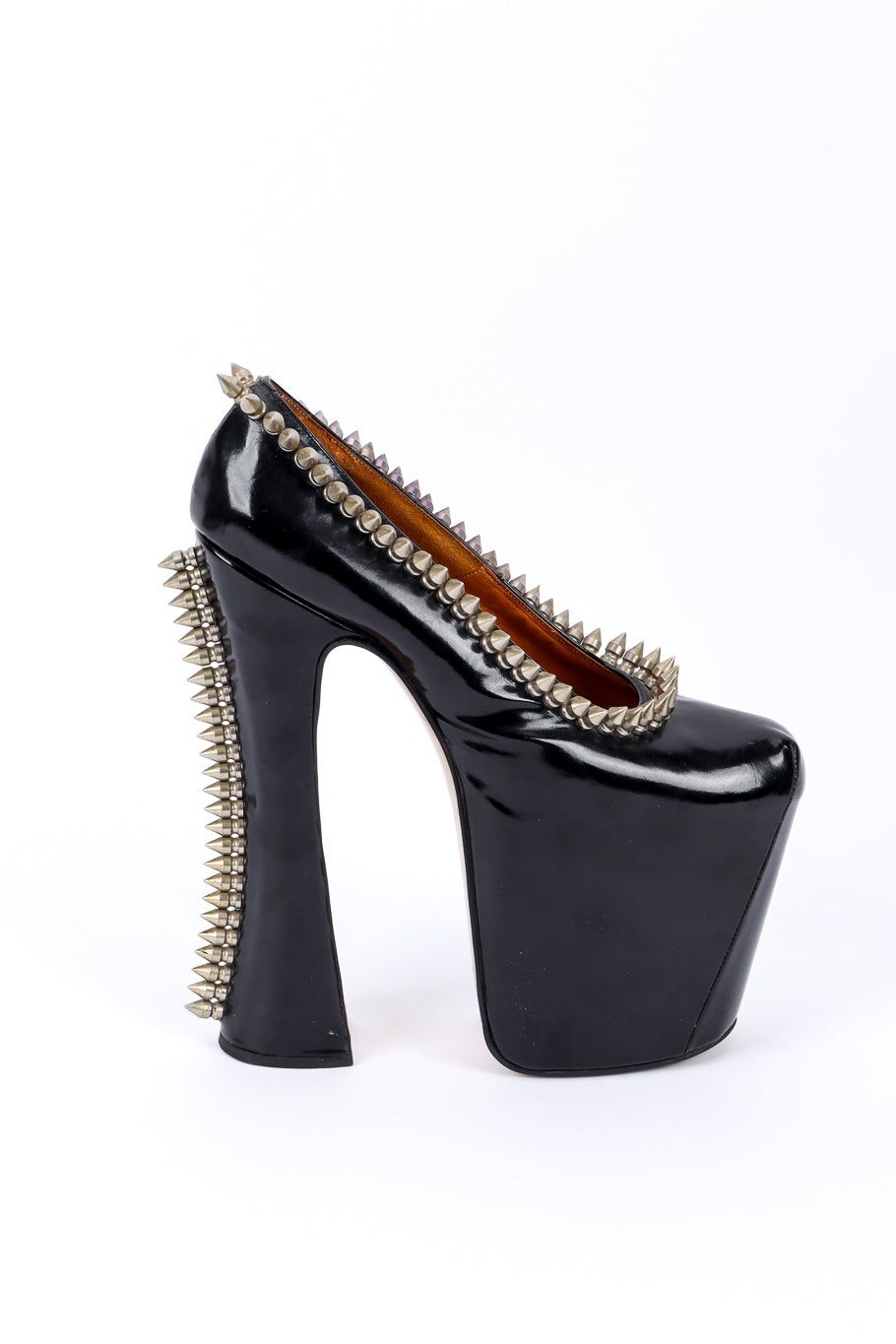 Vintage Vivienne Westwood Spike Studded Super Elevated Court Platforms ...