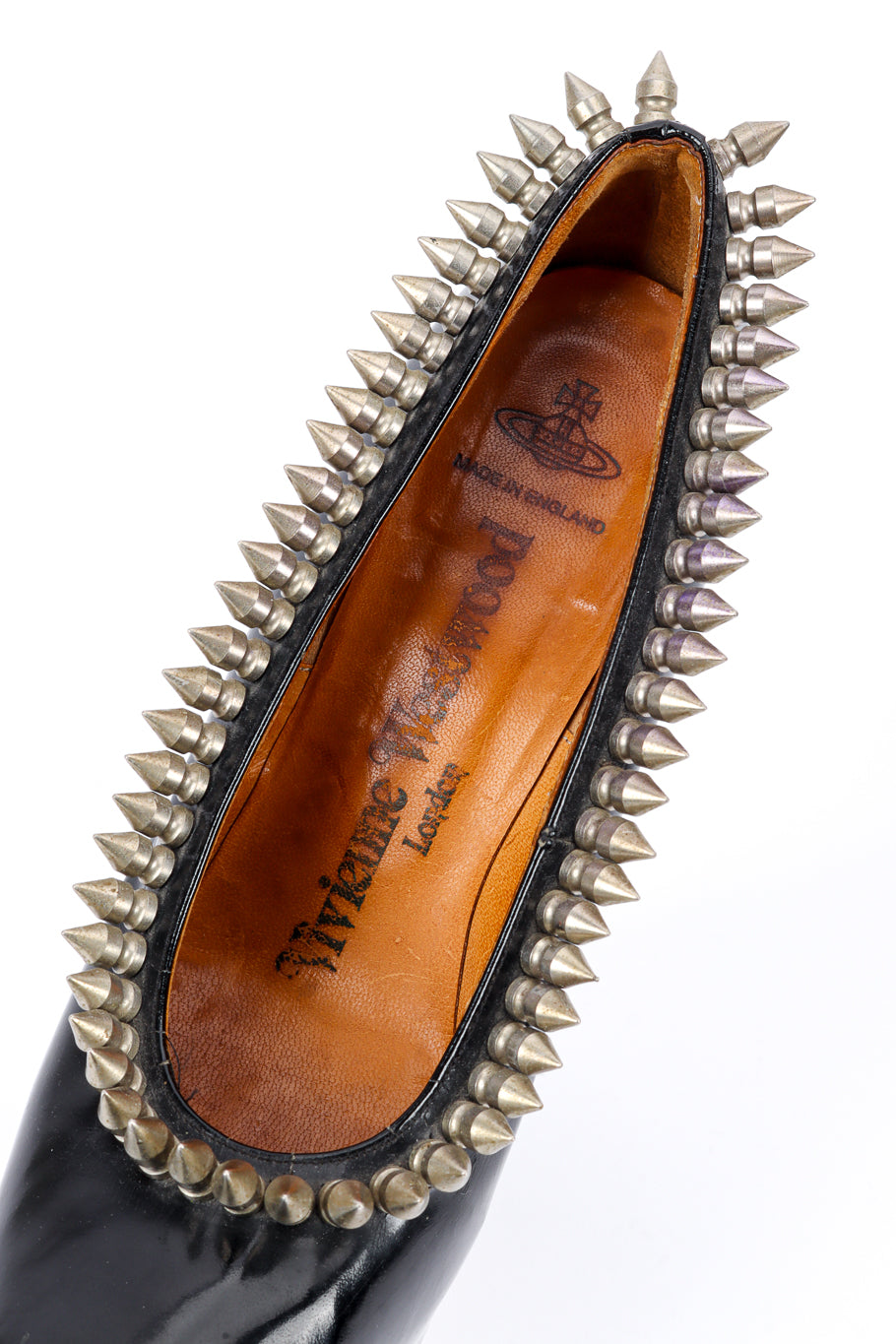 Vintage Vivienne Westwood Spike Studded Super Elevated Court Platforms ...