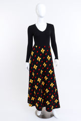 Flight of the Butterflies Knit Maxi Dress @RECESS LA