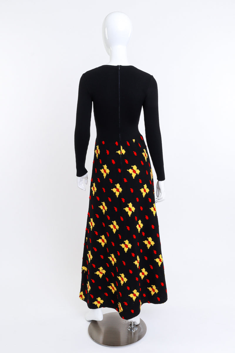 Flight of the Butterflies Knit Maxi Dress back @RECESS LA