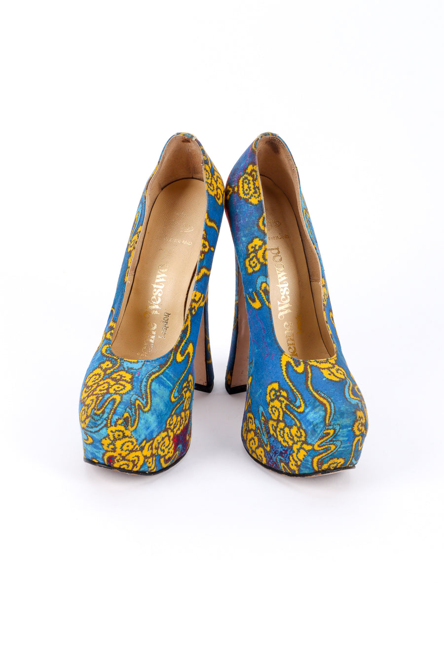 Vivienne Westwood 2013 F/W Tea Garden Canvas Court Shoes – Recess