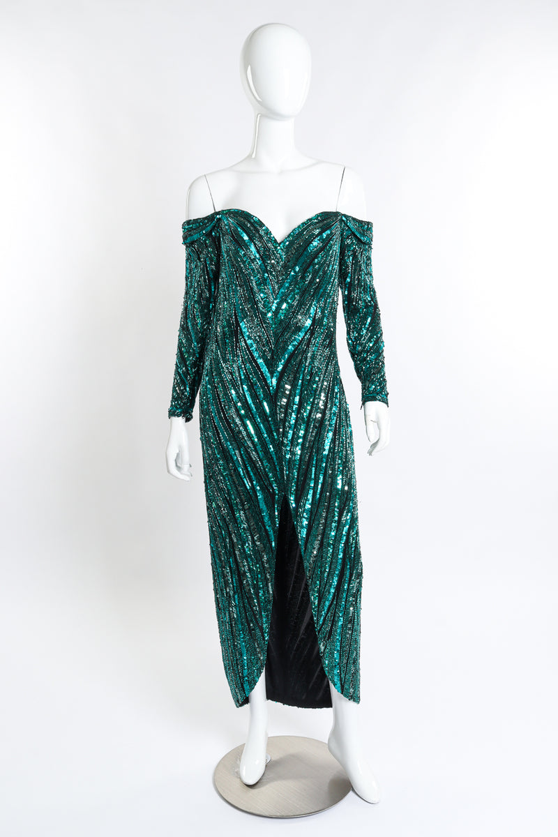 Vintage Bob Mackie Beaded Sweetheart Gown – Recess