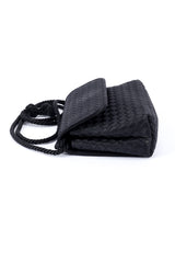 Bottega Veneta Intrecciato Weave Mini Flap Bag side @RECESS LA 