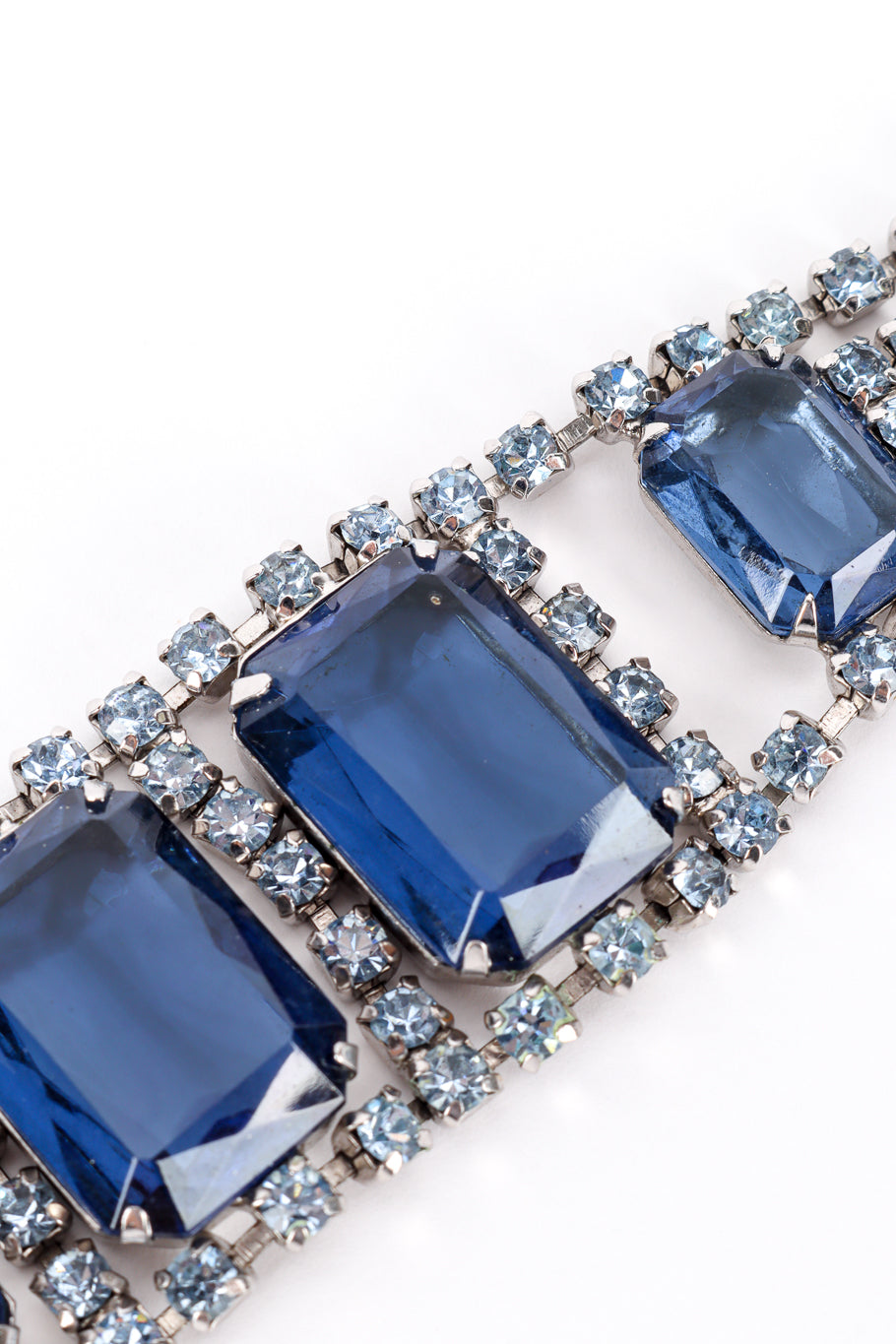 Vintage Montana Blue Gemstone Bracelet gem closeup @recess la