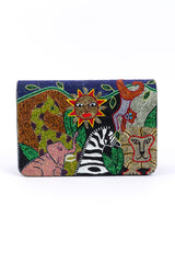 Jungle Animal Beaded Bag by Bradley @recessla