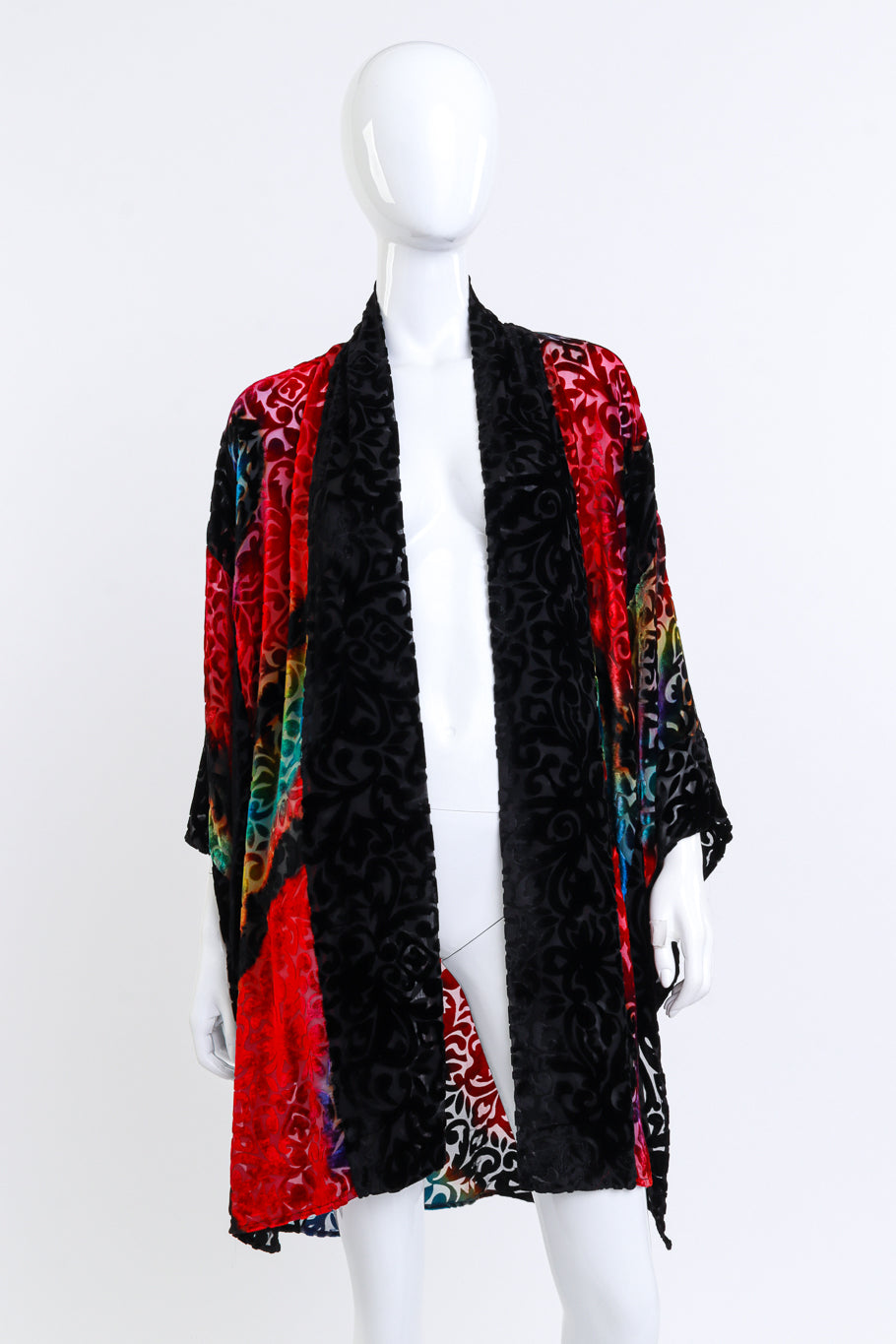 Carter Smith Shibori Velvet Burnout Short Kimono on mannequin @RECESS LA