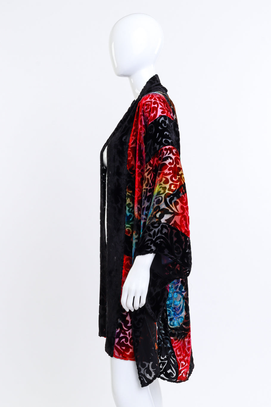 Carter Smith Shibori Velvet Burnout Short Kimono on mannequin @RECESS LA