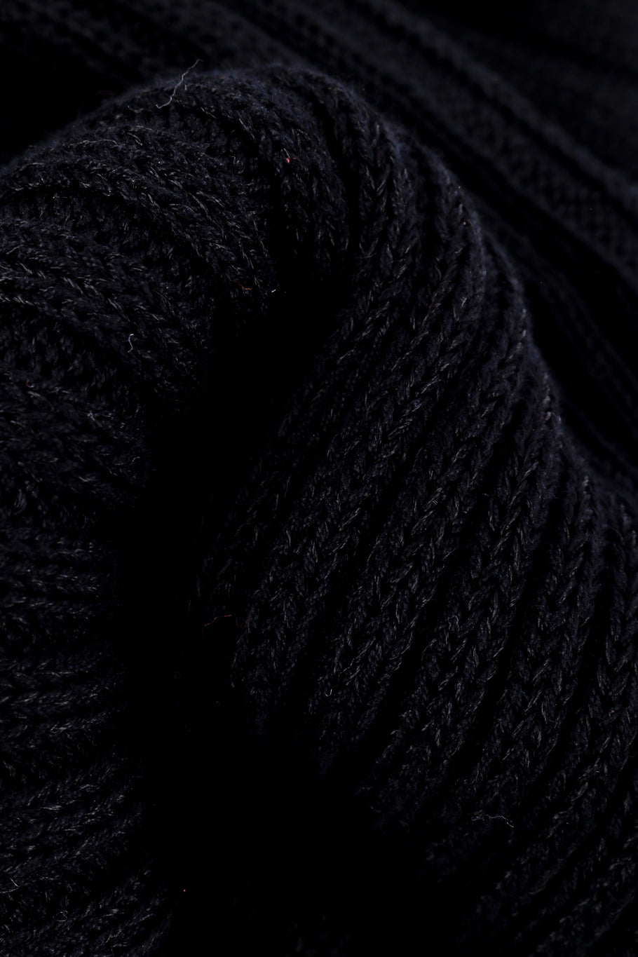 Celine Ribbed Knit Sweater Dress fabric closeup @recessla