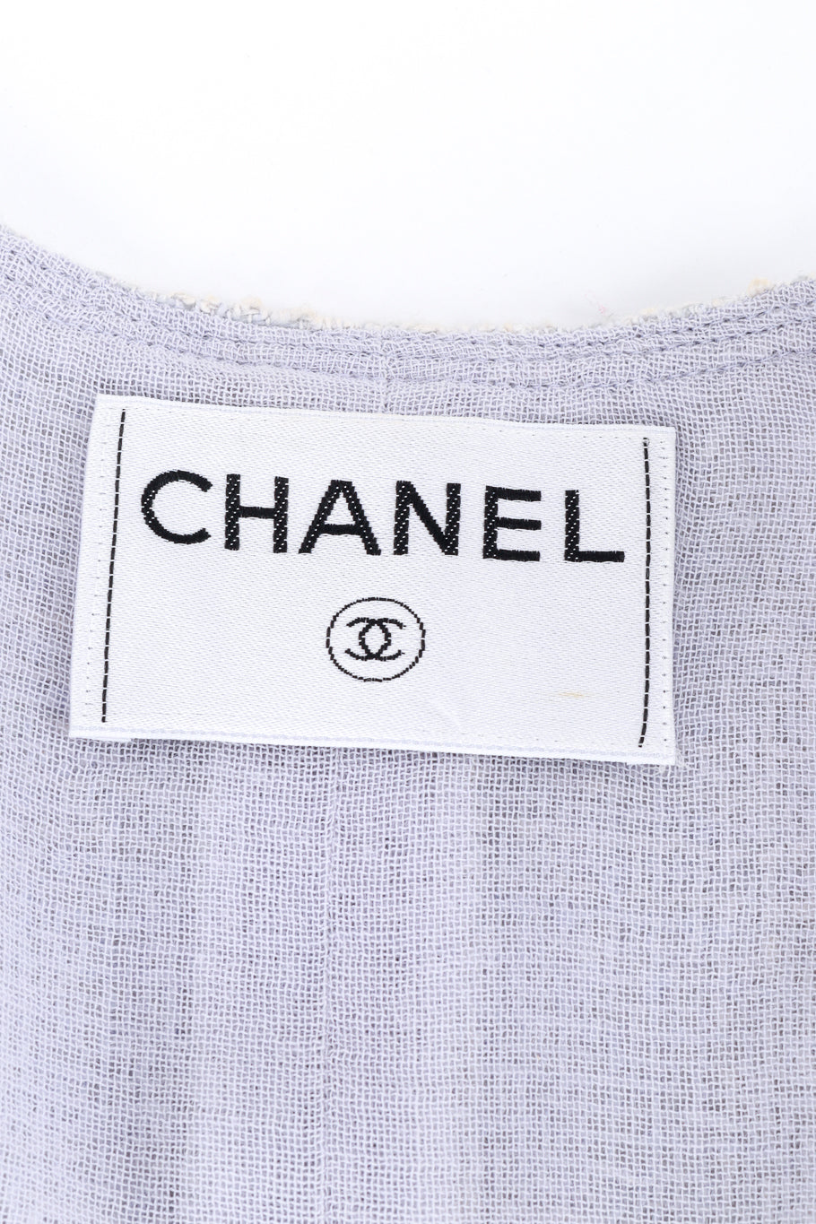 Chanel Boucle Jacket Three Piece Set jacket label @RECESS LA