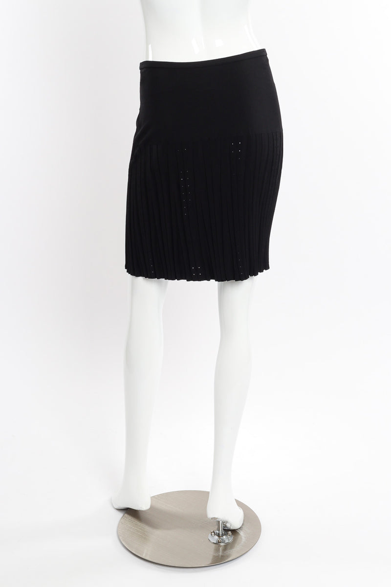 Top and skirt set by Chanel on mannequin skirt only back  @recessla