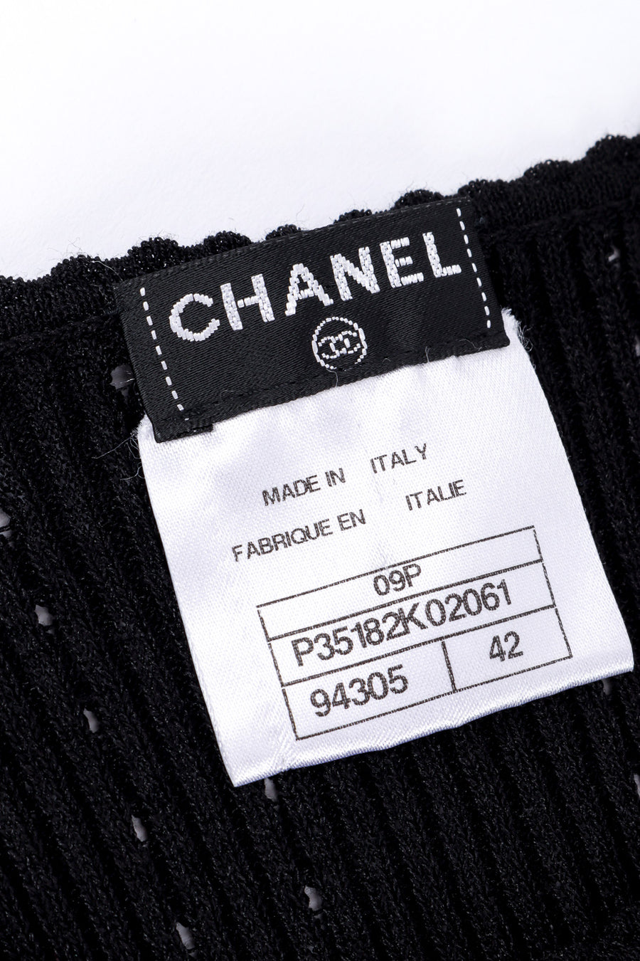 Chanel Logo Knit Tank Top – Recess