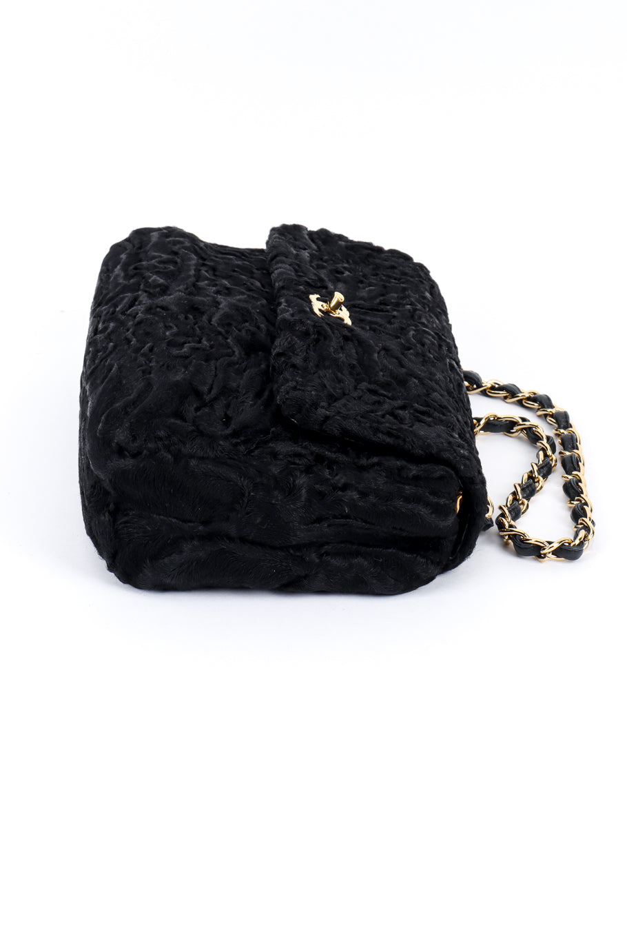 Chanel Persian Lamb Shoulder Bag side @recess la