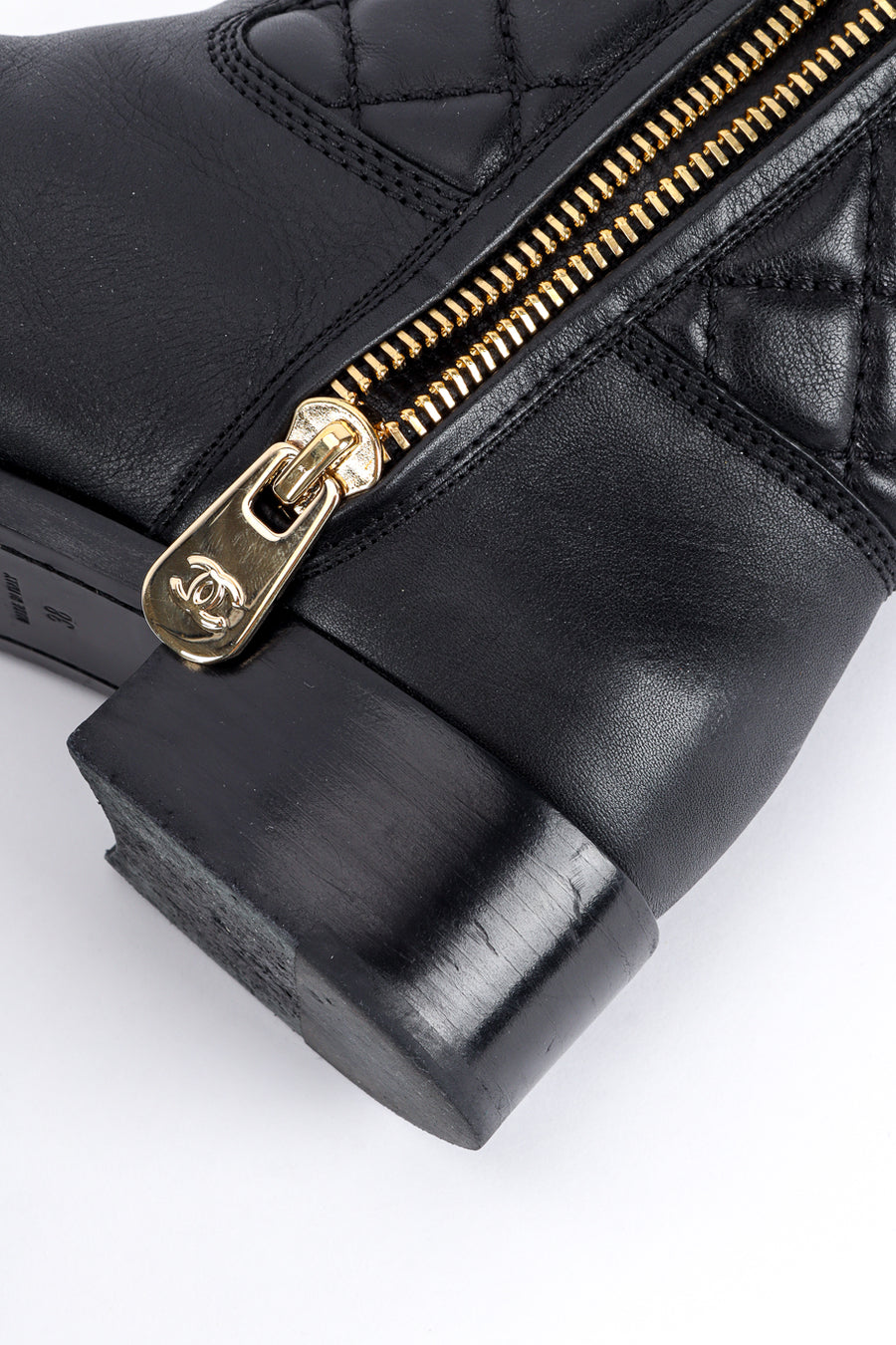 Chanel CC Quilted Mid-Calf Boots – Recess