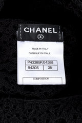 Chanel 2012P Asymmetrical Ruffle Top label @RECESS LA