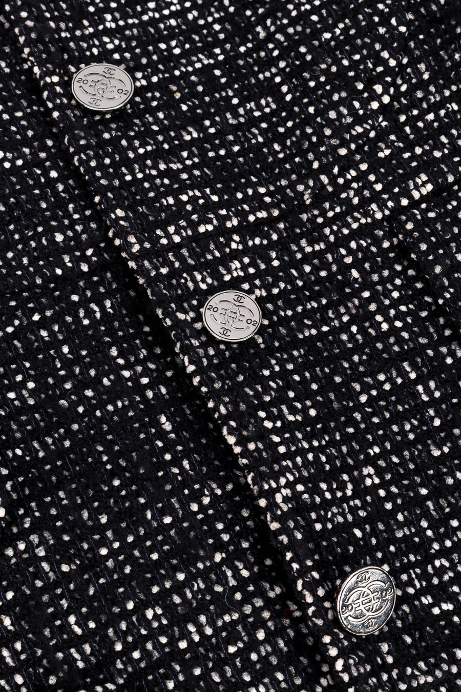 Chanel 2002 F/W Bouclé Tweed Jacket & Skirt Set – Recess