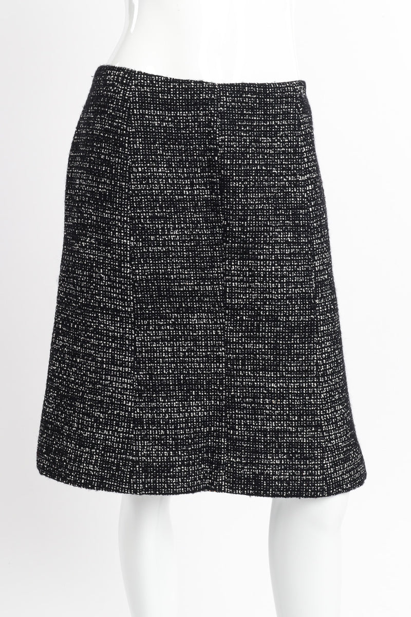 Chanel 2002 F/W Bouclé Tweed Jacket & Skirt Set