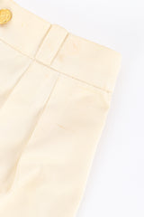 Vintage Chanel Wide Leg Pant front stain closeup @recess la