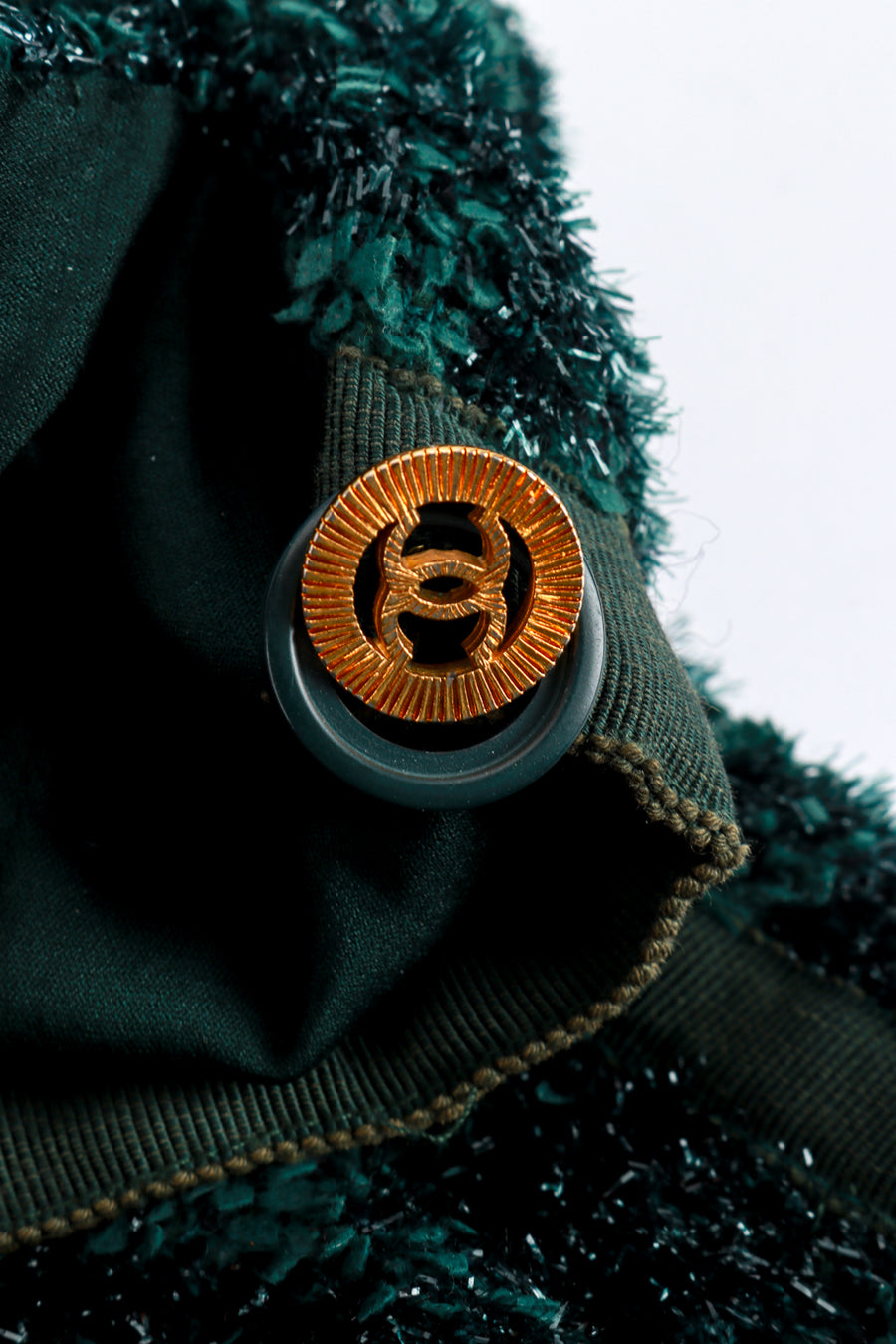 ジャケット・アウター Chanel Oversize Coat in Apple Green Wool Chanel, multi pockets jacket in green - Unique Designer Pieces