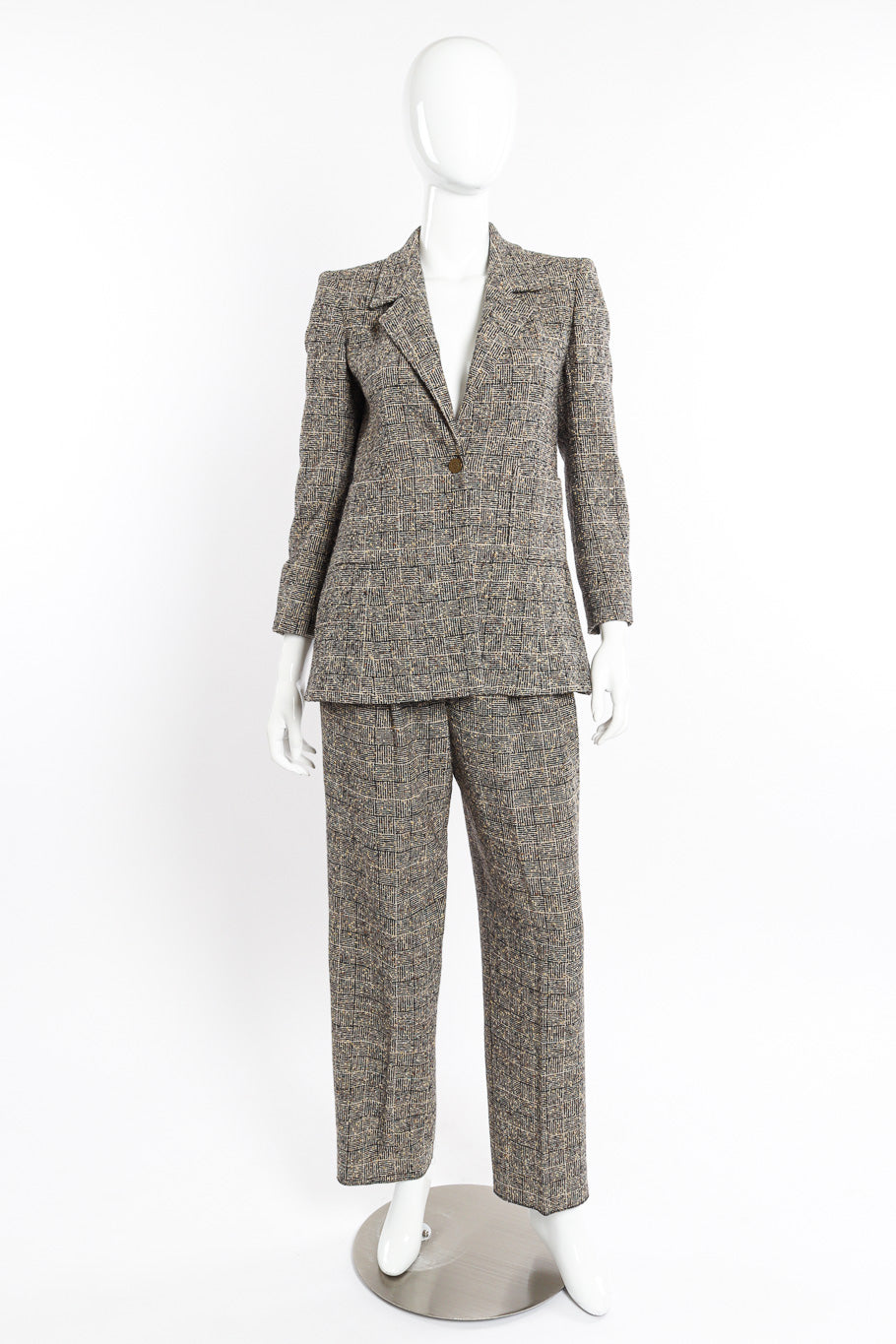 Vintage Chanel 1997 A/W Bouclé Tweed Suit Set – Recess