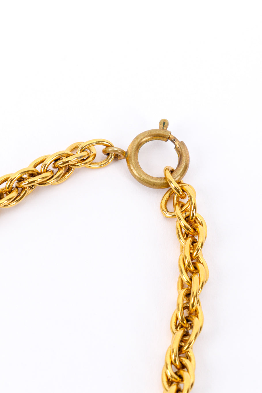 CC Crown Medallion Necklace by Chanel clasp @recessla