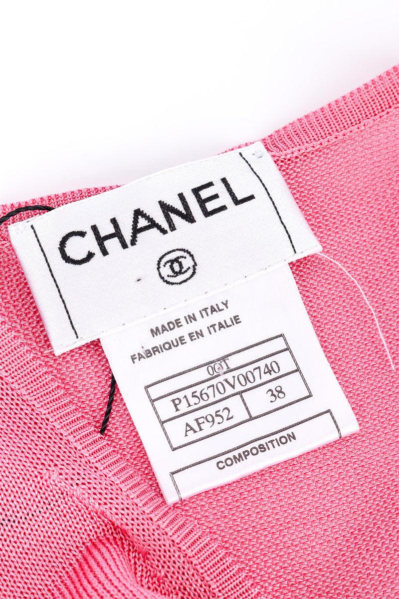 Chanel Knit Top & Cardigan Set