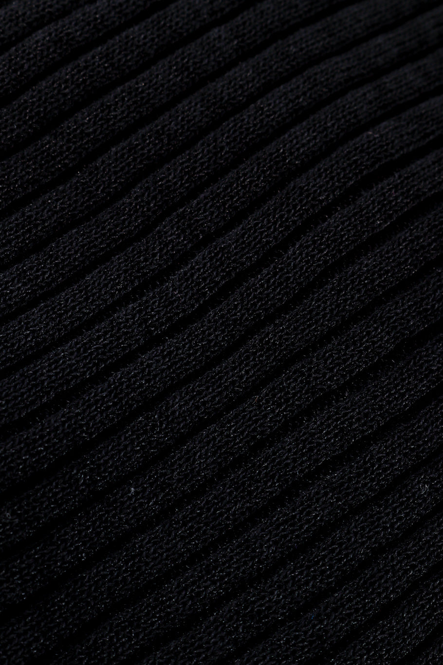 Chanel Ribbed Knit Cardigan fabric closeup @Recessla