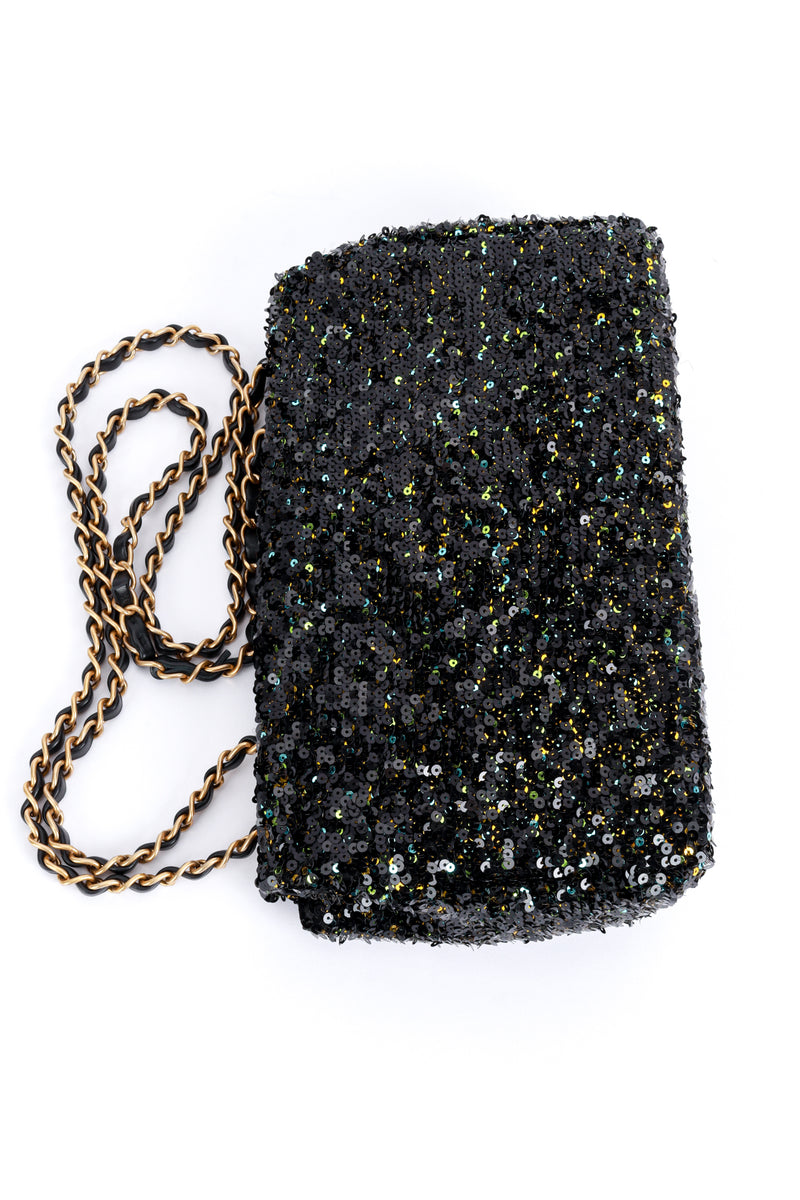 Chanel Sequin Flap Bag back @recess la