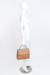 Chanel Caviar Leather Kelly Handbag on mannequin @recess la