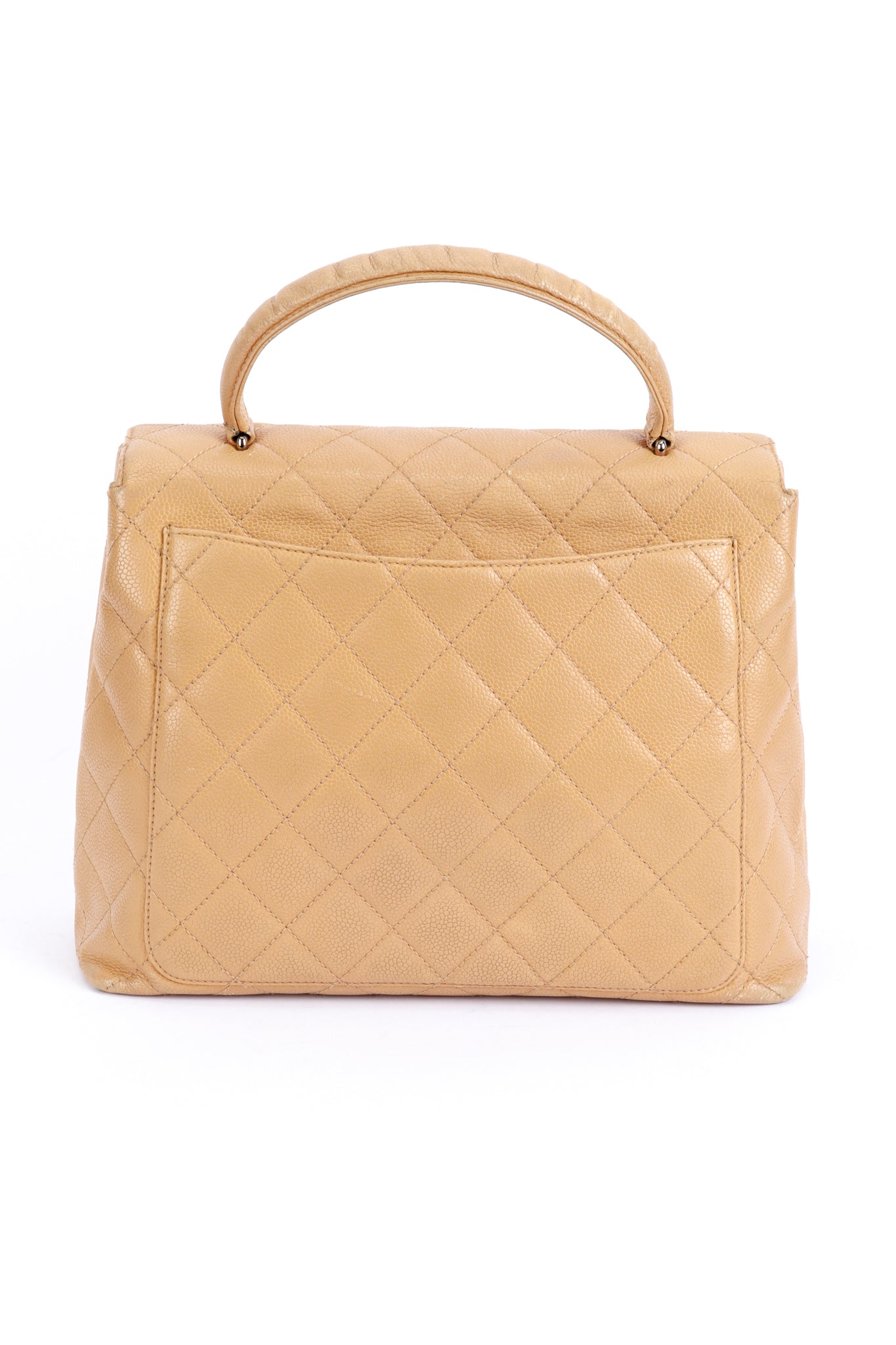 Chanel Caviar Leather Kelly Handbag back @recess la