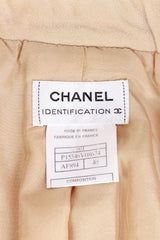 Vintage Chanel 2000T Identification Quilted Shortsleeve Jacket label @recess la