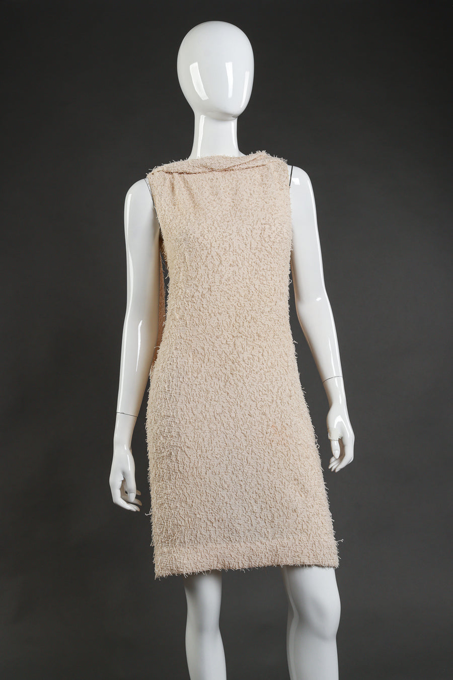 Vintage Chanel 1999P Halterneck Shag Dress  Recess