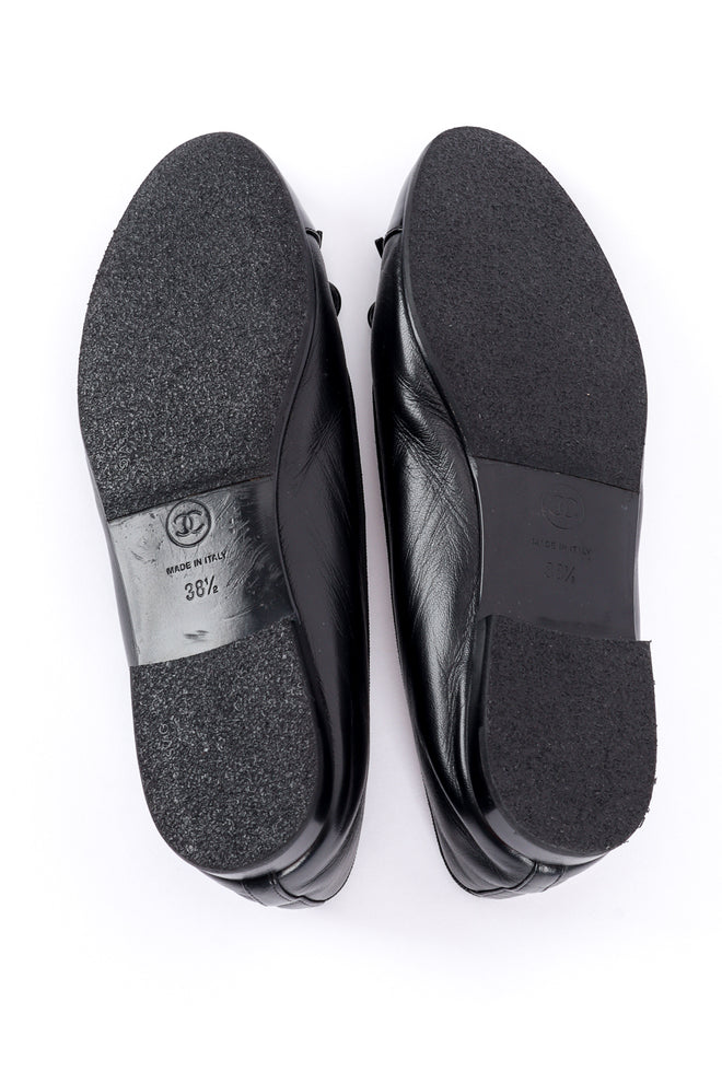 Chanel Cap Toe Leather Ballet Flats II soles @RECESS LA
