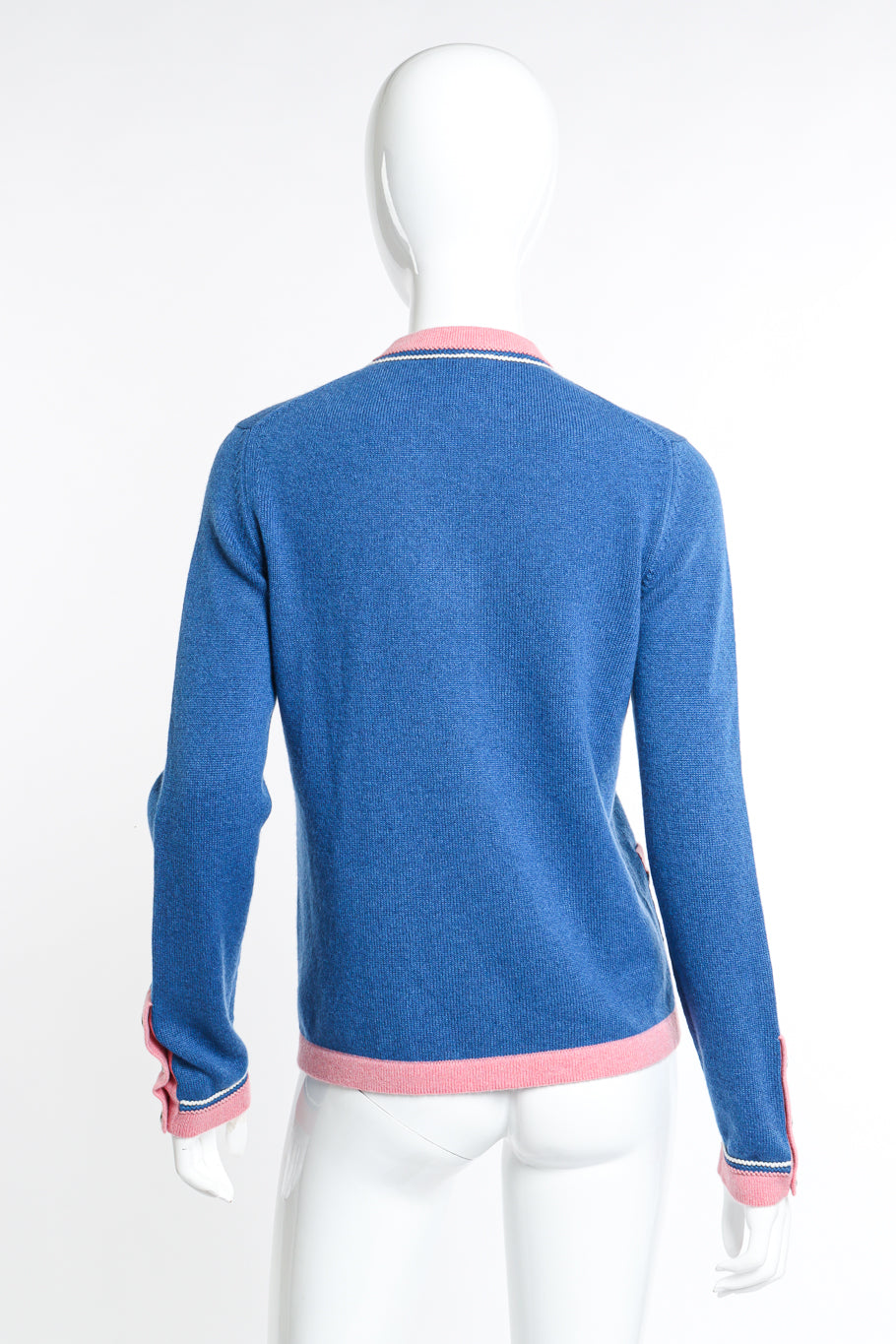 Chanel Cashmere Sweater back on mannequin @recess la