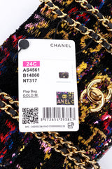 Chanel Logo Sequin Flap Bag hang tag @recess la