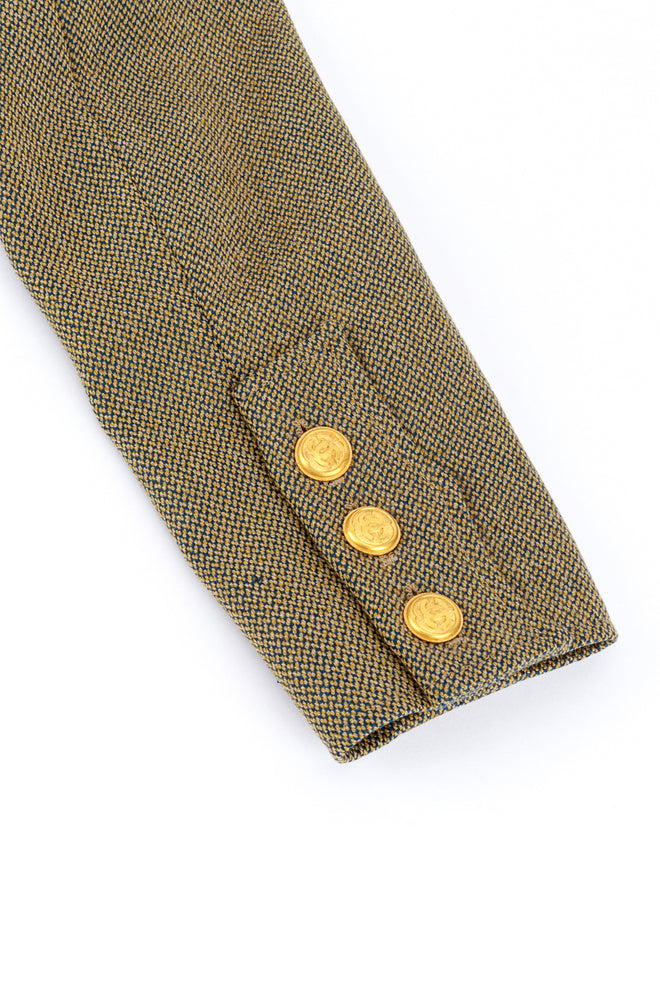 Chanel 1996 Military Blazer cuff @RECESS LA