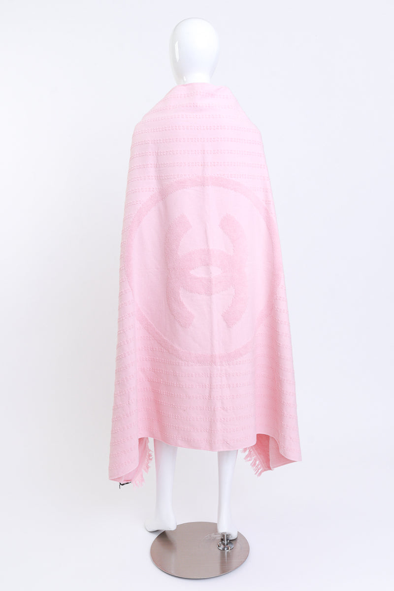 Chanel Baby Pink Terry Cotton Logo Towel @RECESS LA