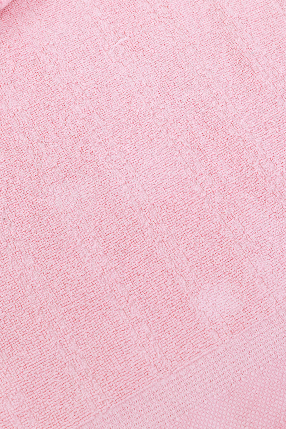 Chanel Baby Pink Terry Cotton Logo Towel damage @RECESS LA