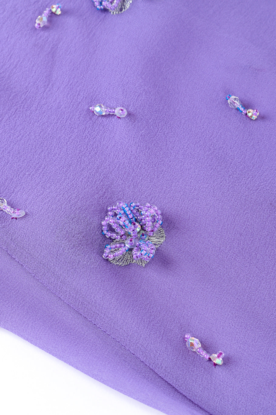 Vintage 2000 F/W Crystal Jumpsuit Tunic Set bead detail @RECESS LA