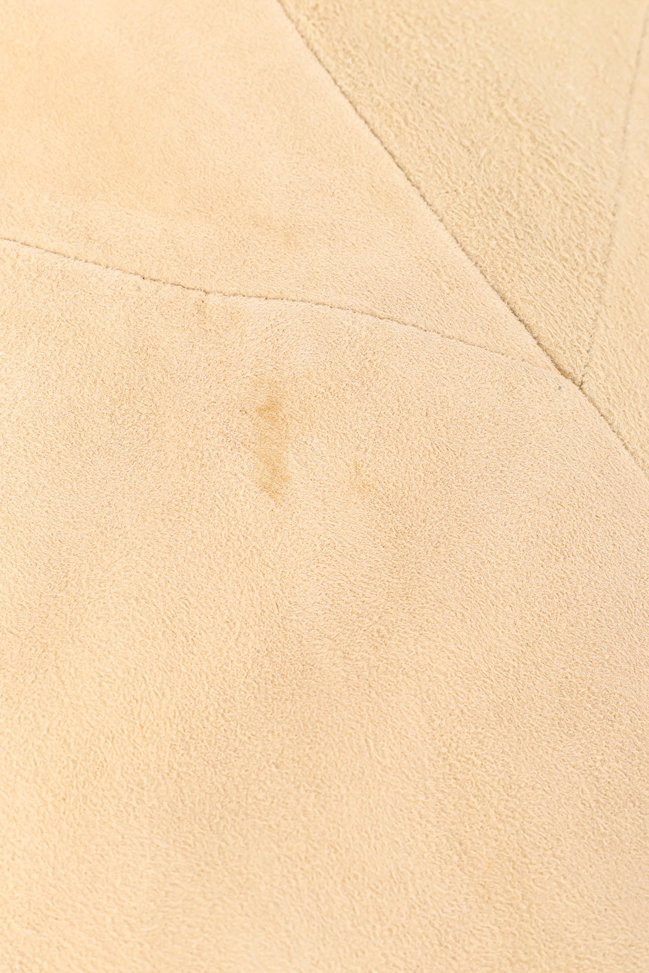 Vintage Char suede fringe jacket small discoloration closeup @Recessla