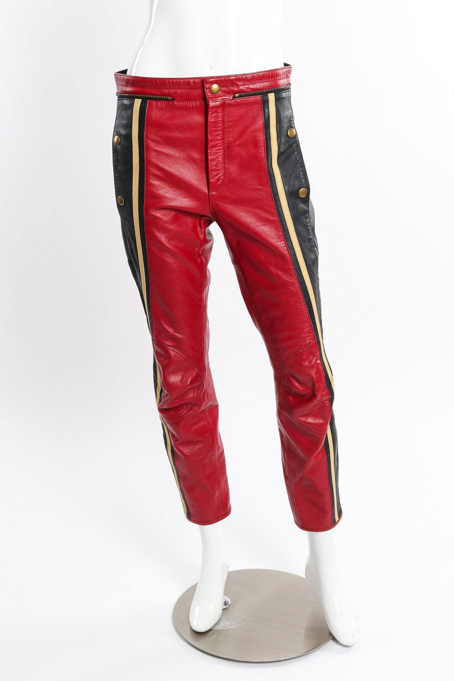 2016 F/W Leather Moto Pant by Chloe on mannequin @recessla