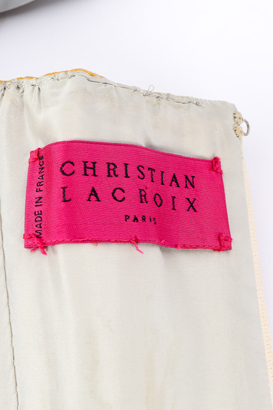 Corset, skirt, and shawl set by Christian La Croix label @recessla