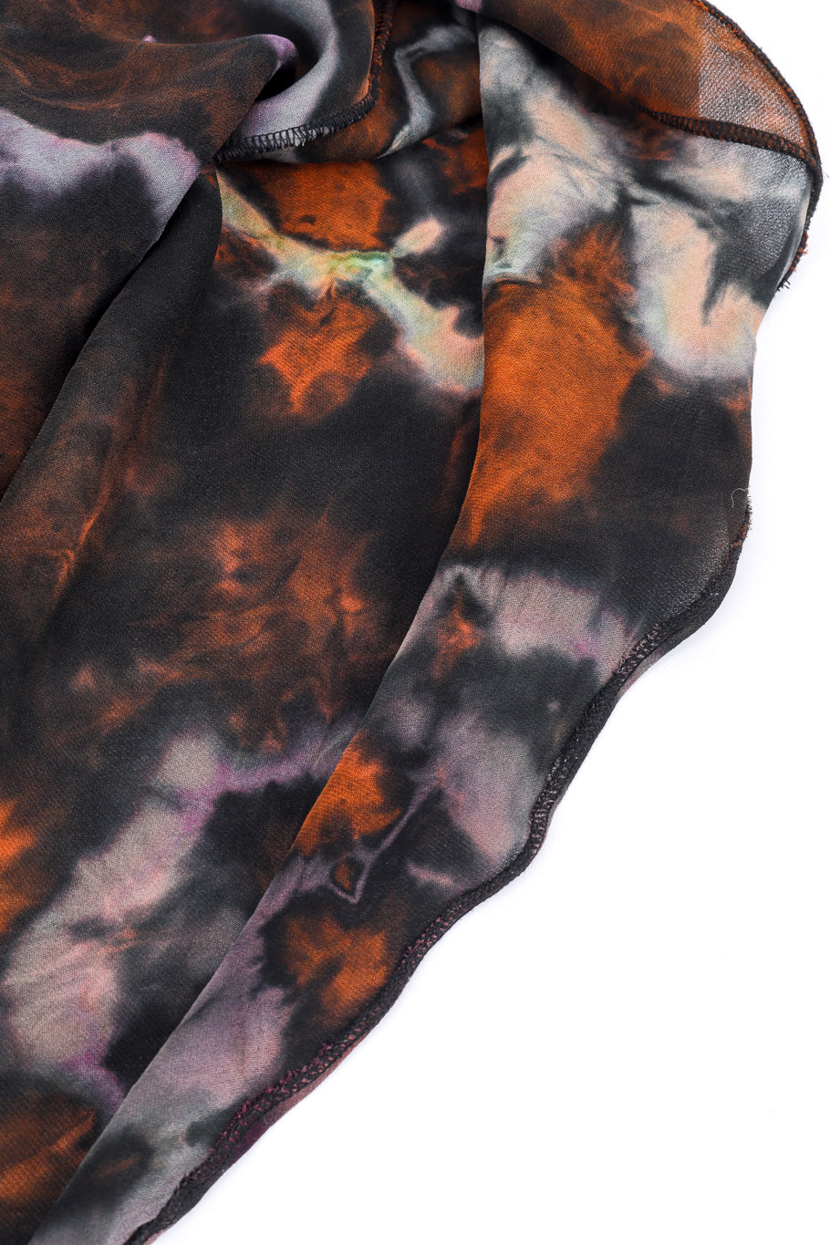 Silk Tie-Dye Bias Dress by Carter Smith hem @recessla