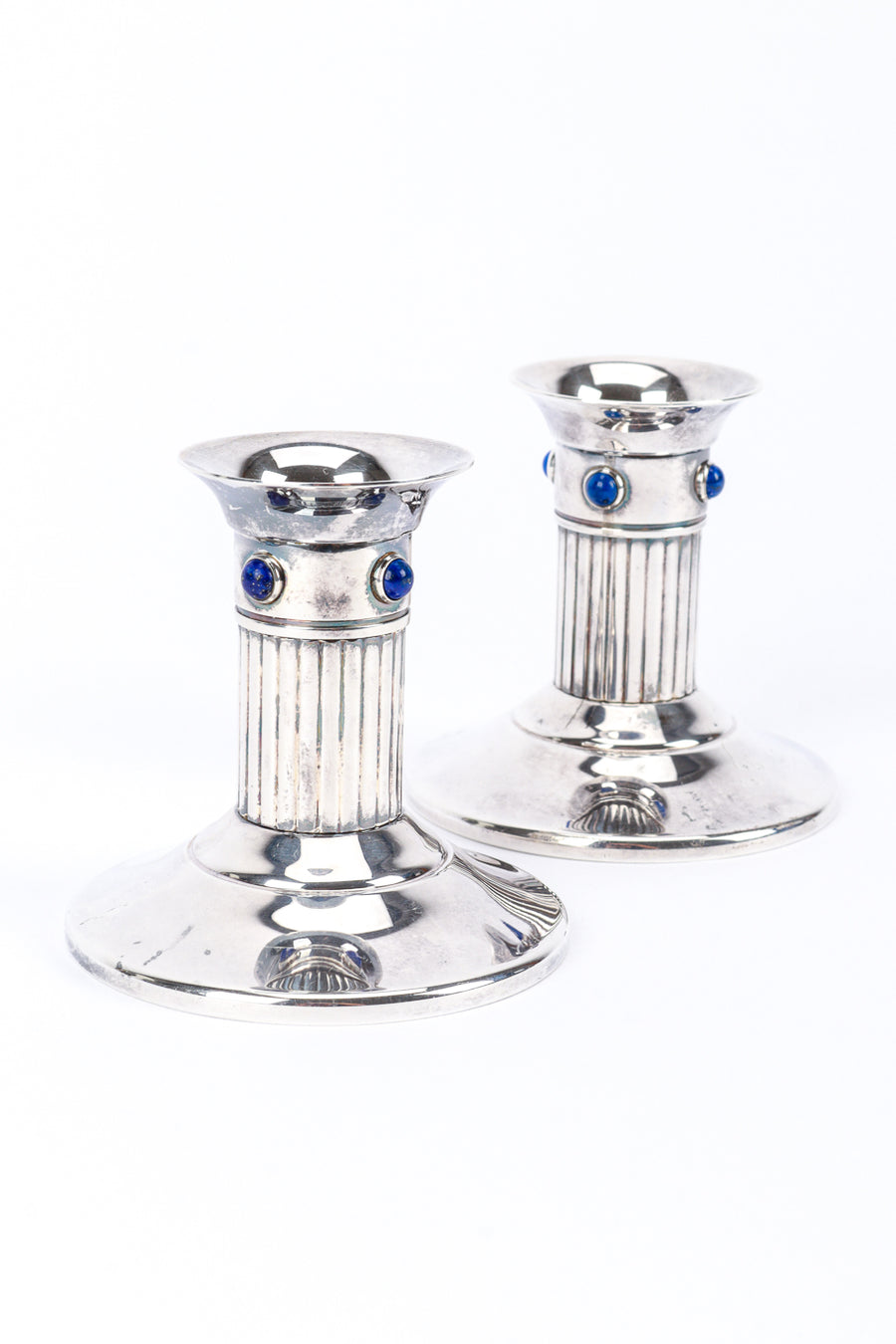 カルティエ 純銀製 キャンドルスタンド ペア　Cartier Cartiercandleholders-9_900x.