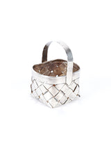 Cartier Sterling Woven Basket III tarnish detail @RECESS LA