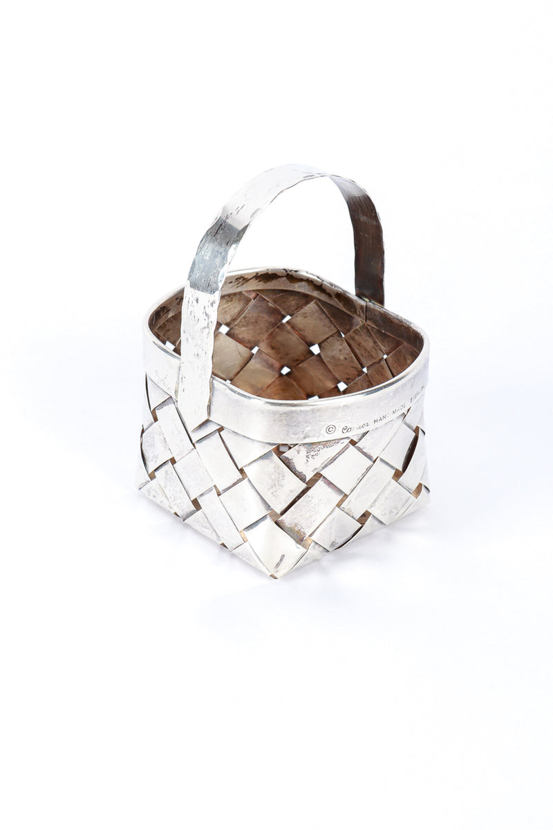 Cartier Sterling Woven Basket III @RECESS LA