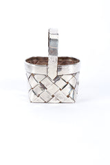 Cartier Sterling Woven Basket III side detail @RECESS LA