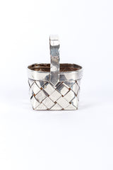 Cartier Sterling Woven Basket III side detail @RECESS LA