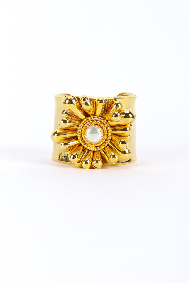 Flower Cuff Bracelet by Celine side @RECESS LA