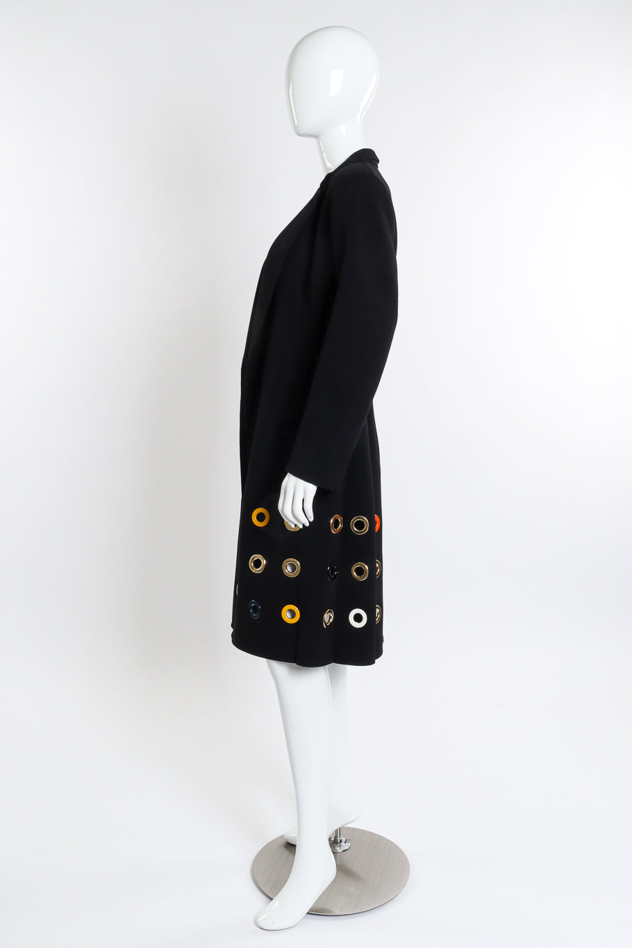 2014 S/S Eyelet Coat by Céline on mannequin side @recessla