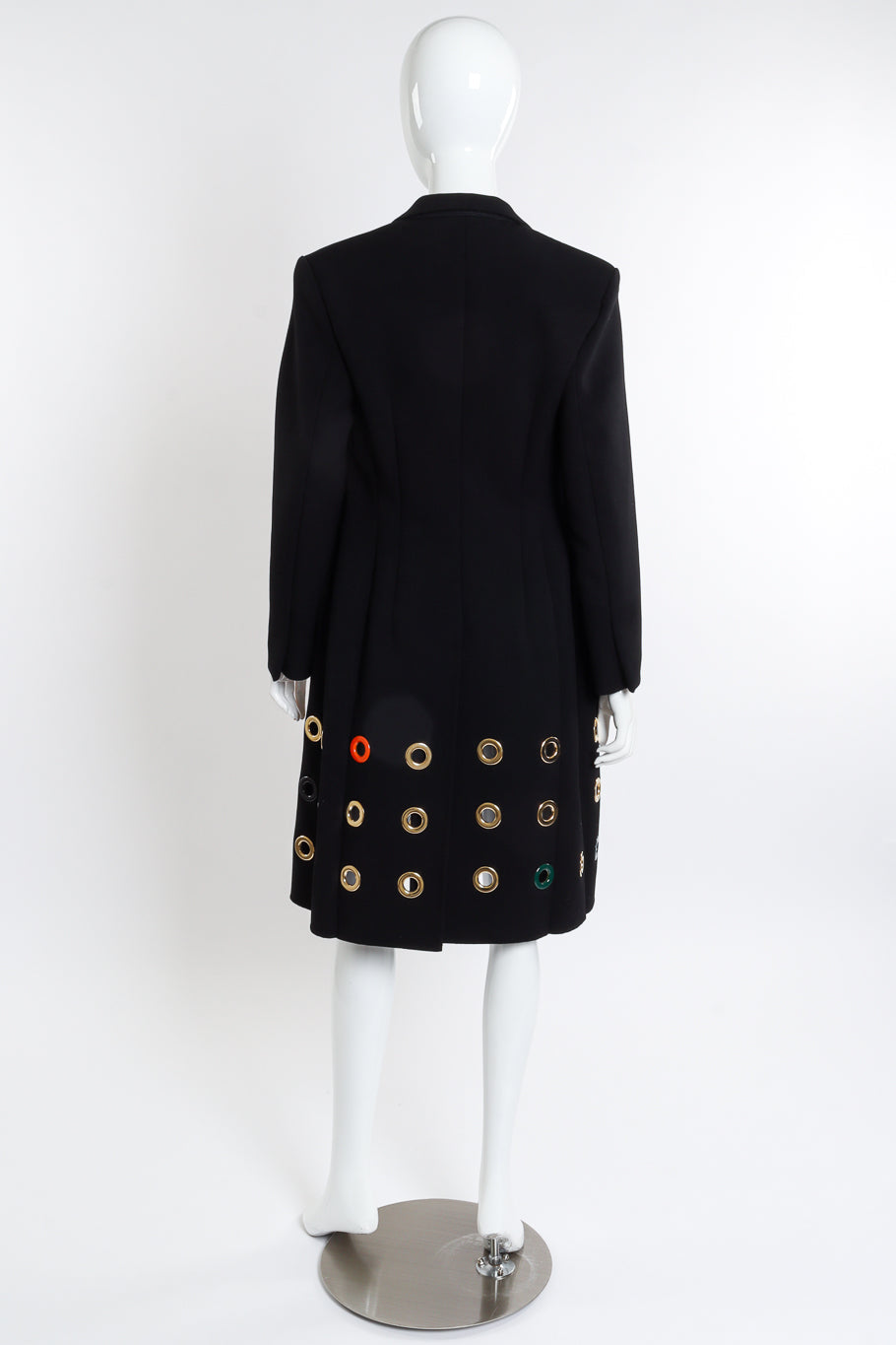 2014 S/S Eyelet Coat by Céline on mannequin back @recessla